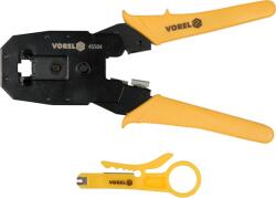 TOYA Clește pentru sertizarea mufelor RJ45, RJ10 și RJ11 Vorel 45504 (45504) Cleste