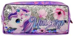 S-Cool Penar etui cu paiete S-COOL SC2219, Motiv unicorn (SC2219) Penar