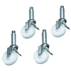 ZARGES kerékkészlet 125mm (csappal nem orsózható) 4db Z300/Z200 (44433)