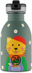 24Bottles Urban 250 ml Rozsdamentes Acél Kulacs Smart Cat