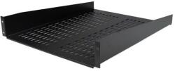 StarTech 2U 19" rack polc fekete CABSHELF22V (CABSHELF22V)