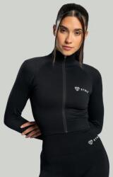 GymBeam Seamless női cropped top Black - STRIX XL
