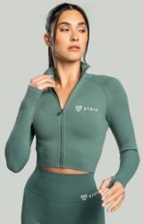 GymBeam Seamless női cropped top Moss - STRIX M