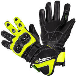 W-TEC Motoros kesztyű W-TEC Supreme EVO XL fekete-zöld (20401-XL)