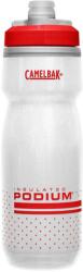 CamelBak Kerékpáros palack vízre - PODIUM® CHILL - fehér/piros