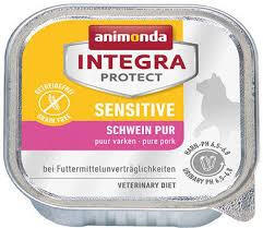 Animonda Integra Protect Sensitive Sertés 100g - Nedvestáp emésztőszervi problémákra (86696)