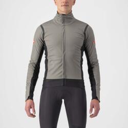 CASTELLI Kerékpáros dzseki béléssel - ALPHA RoS 2 - szürke/fekete - holokolo - 102 890 Ft