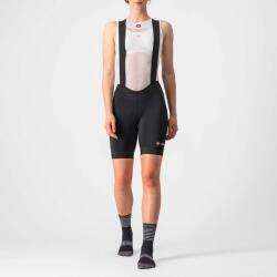 CASTELLI Rövid kerékpáros nadrág kantárral - ENDURANCE LADY - fekete - holokolo - 50 890 Ft