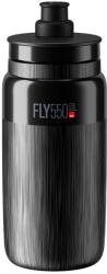 Elite Kerékpáros palack vízre - FLY TEX 550 ml - fekete