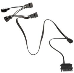 Kolink Cablu splitter Kolink 4-pini PWM la 4x 4-pini PWM 35cm Black, alimentare SATA, PGW-AC-KOL-049