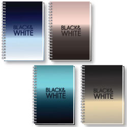  Тетрадка BW Ombre A5 100 л. тв. к. сп. ред офсет (1120551-3204-1)