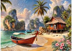 Cherry Pazzi 31018 - Thai Paradise - 1000 db-os puzzle (31018)