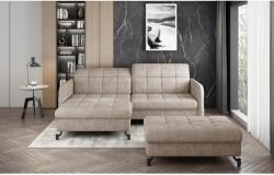 ELTAP Corner lorelle+ pouf lounge ülőgarnitúra szett, bézs - sprintbutor - 577 710 Ft