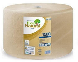 Lucart ECO Natural Ipari törlő, 2 rétegű, 1500lap, 1 tekercs/zsugor, 48 zsugor/raklap - haztartasibolt