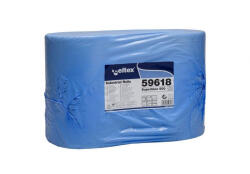 Celtex Superblue 500 ipari törlő cellulóz, kék, 3 réteg, 180m, 500 lap, 36x36cm, 2 tekercs/zsugor - haztartasibolt