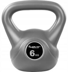 MOVIT Kettlebell Movit Szürke 6 kg (4048821756337)