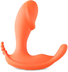 SESSO Vibrator Triple Stimulation Orange Vibrator