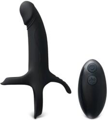 SESSO Vibrator Double Penetration Black Vibrator