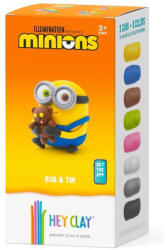 HEY CLAY Hey Clay: Minyonok gyurmaszett - Bob és Tim (HCL50177) - jatekshop