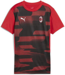 PUMA AC Milan mérkőzés előtti rövid ujjú mez Női PUMA For All Time Red Black XL fekete|vörös