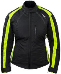 Roleff Geaca moto dama Roleff Venedig negru-galben fluo (RO981)