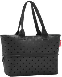 Reisenthel shopper e1 fekete pöttyös női shopper táska (RJ7075)