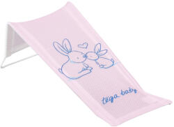 TEGA BABY BABY Little Bunnies szövet fürdő nyugágy - rózsaszín