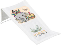 TEGA BABY BABY Fabric fürdő nyugágy Wild and Free Little Elephant - fehér
