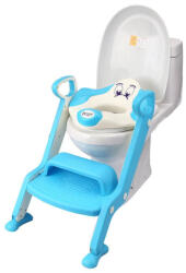 MH Protect WC ülőke fellépővel gyerekeknek, kék