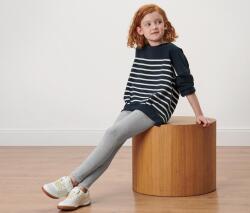 Tchibo 2 lány leggings, szürke/sötétkék 1x sötétkék, 1x melírozott szürke 170/176