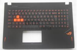 ASUS ROG Strix GL502 GL502VY series 90NB0BJ1-R31HU0 háttérvilágítással (backlit) burkolattal (topcase) magyar (HU) fekete laptop/notebook billentyűzet gyári