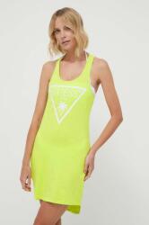 GUESS pamut ruha zöld, mini, egyenes, E3GP03 JA914 - zöld L