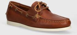 Ralph Lauren bőr mokaszin Merton Boat barna, férfi, 803932996002 - barna Férfi 44