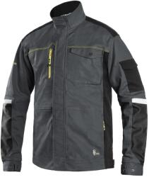 CXS Munkavédelmi felső CXS STRETCH rövidített - Sötétszürke / fekete | 64 (1010-034-734-64)