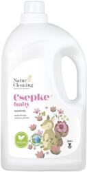 CSEPKE mosógél 3m+ babapúder illattal - 4 liter (80 mosás) (kifutó)