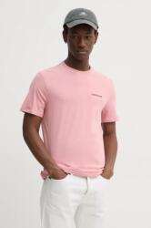 Guess Jeans pamut póló rózsaszín, férfi, nyomott mintás, M4YI55 K8HM0 - rózsaszín XXL