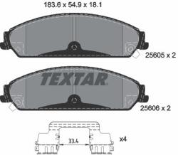 TEXTAR Set placute frana TEXTAR 2560501 (2560501)