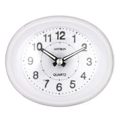 ASTRON ébresztőóra, quartz, fehér, LED-es számlap (6888-8) - oranagykereskedes