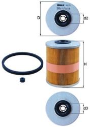 MAHLE Filtru combustibil MAHLE KX 78D (KX 78D)