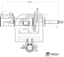 Febi Bilstein lengéscsillapító FEBI BILSTEIN 194223 (194223)