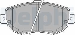 DELPHI Set placute frana DELPHI LP1140 (LP1140)