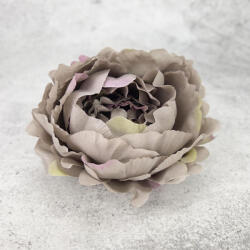  Bazsarózsa fej - pasztell mályva - virágdekorációhoz és koszorúhoz