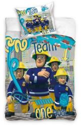 Carbotex Sam a tűzoltó Team Goal ágyneműhuzat 140×200cm, 70x90 cm CBX225013FSA (CBX225013FSA)