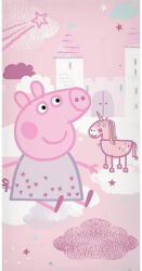 Carbotex Peppa malac Dreamland fürdőlepedő, strand törölköző 70x140cm CBX235033PP (CBX235033PP)