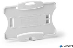 DURABLE Azonosítókártya-tartó, 1 db-os, DURABLE "ECO", szürke (898810)