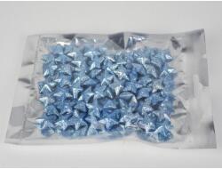  Polisztirol csillag kicsi csillámoss - COUNTRY KÉK