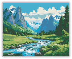  Hegyi Patak Harmóniája - számfestő készlet