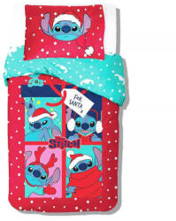  Disney Lilo és Stitch, A csillagkutya For Santa karácsony ágyneműhuzat 140×200cm, 70×90 cm (CBX241504STITCH) - oliviashop