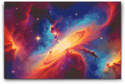  Gyémántszemes kirakó - űrköd 2 Méret: 40x60cm, Keretezés: Keret nélkül (csak a vászon), Gyémántok: Négyzet alakú