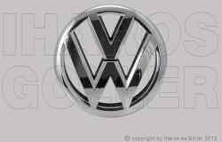 VW Touran 2010-2015 - Embléma VW első (króm/fekete) (OE)